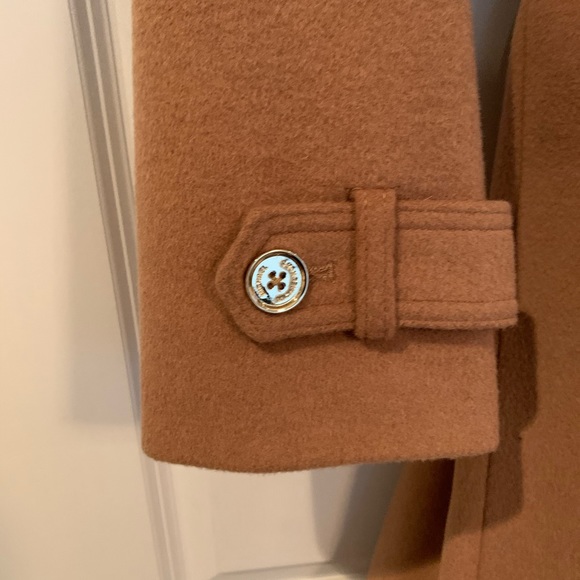 Michael Kors Women’s Hooded 3/4 Length Wool Coat - Picture 5 of 8